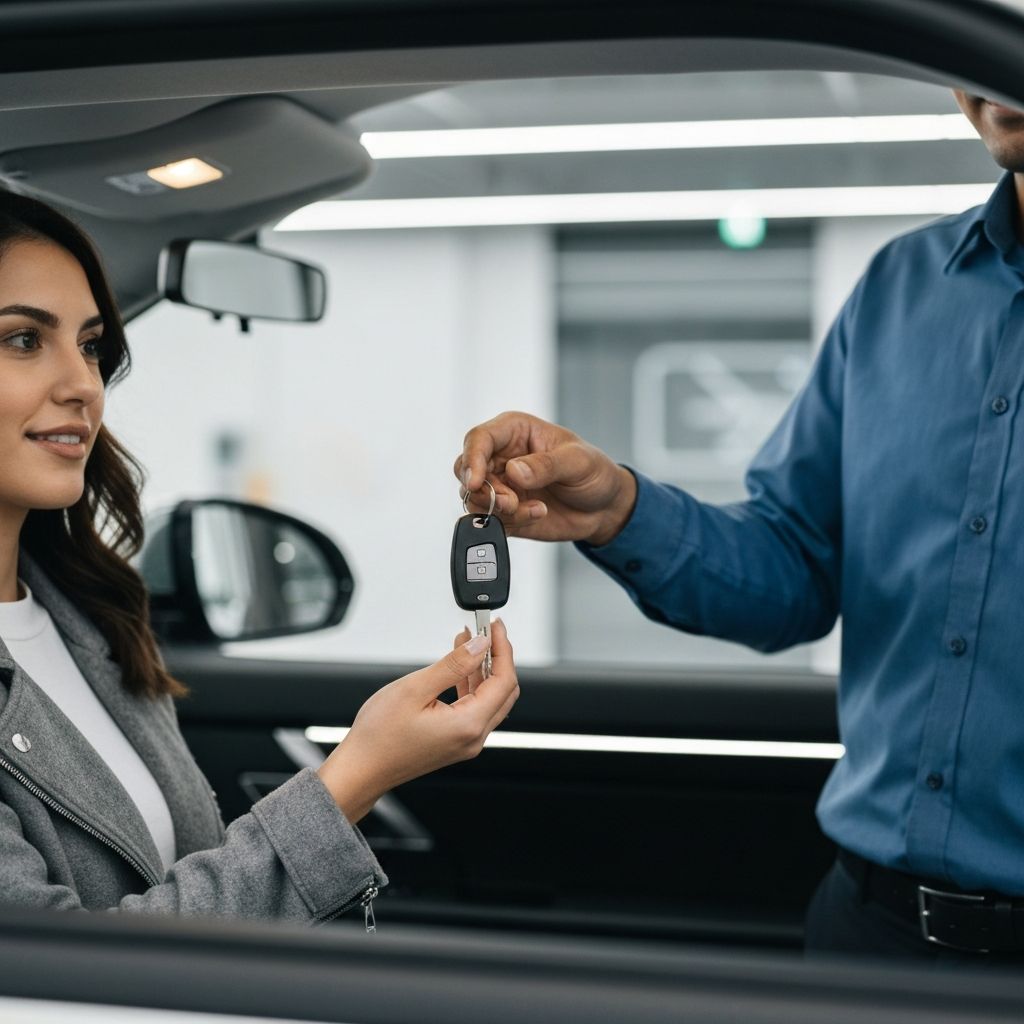 Keys handed to customer