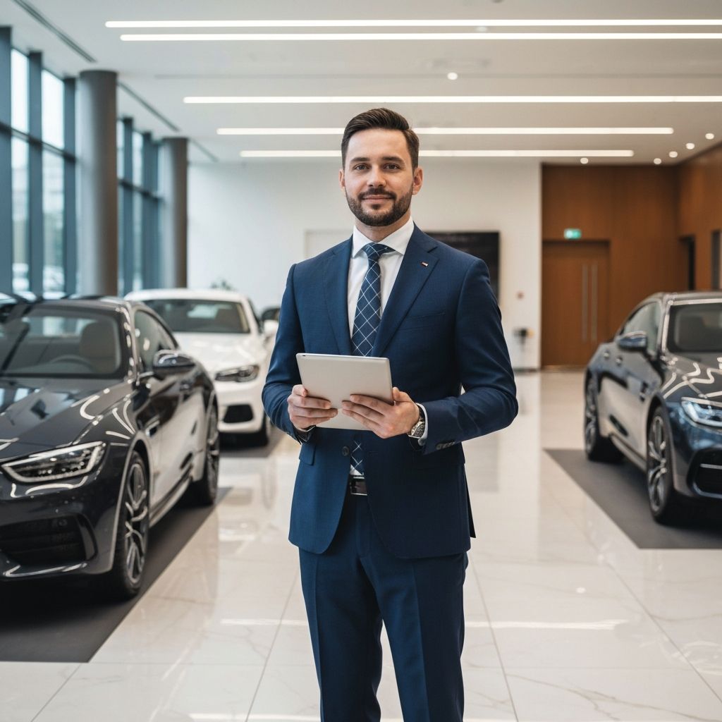 Responsable de movilidad en agencia supervisando flota