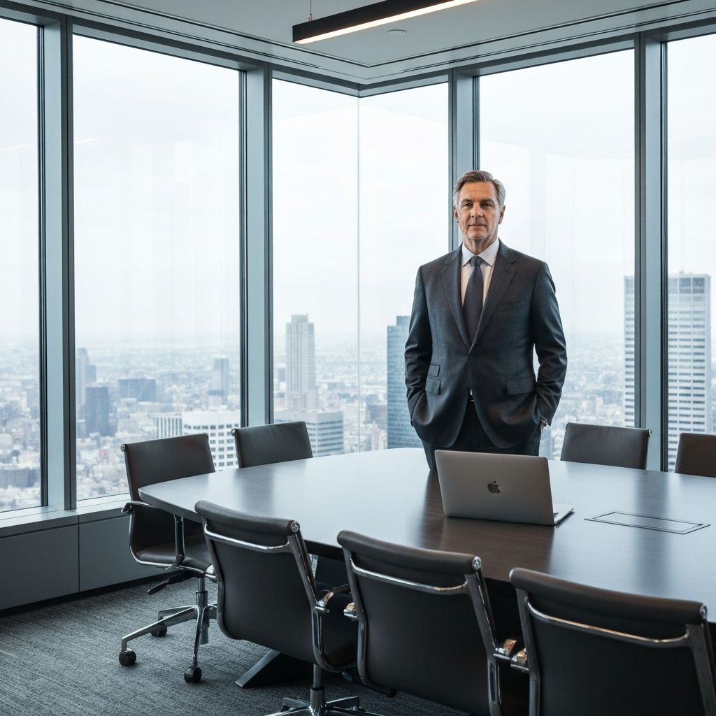 Global HQ executive supervising multi-market operations